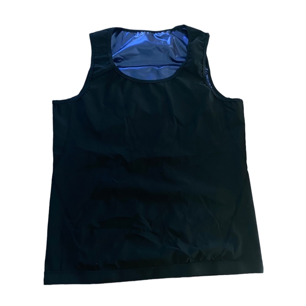 NWOT Men’s Tight Fit High-Stretch Sauna Sweat Crewneck Pullover Tanktop Multiple